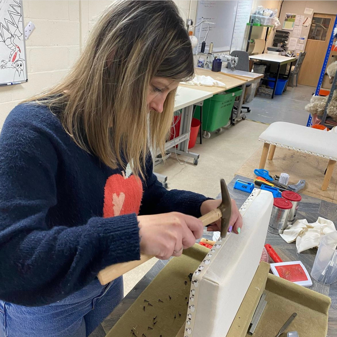 Make Your Own Sheepskin Stool at Baa Skool